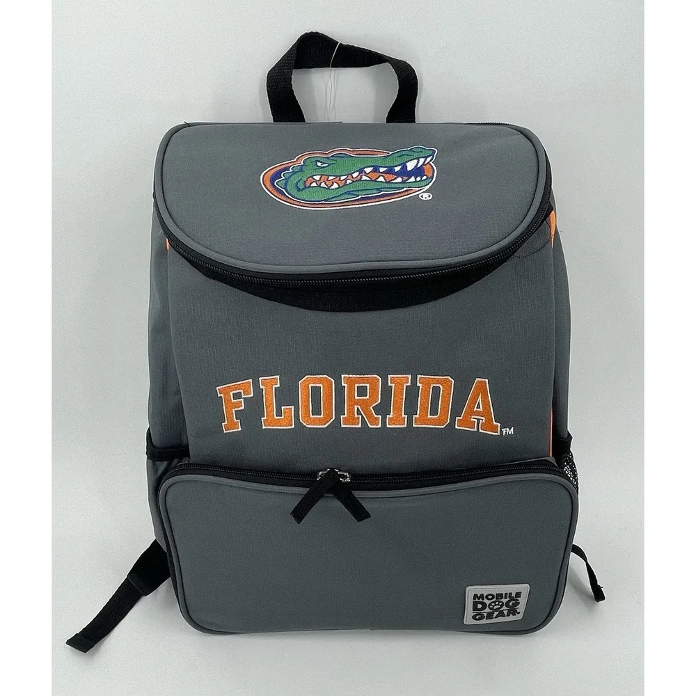 Mobile Dog Gear NCAA Florida Gators Dog Luggage Weekender Backpack NWT‎ New